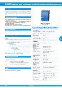 SMP21-S20-DC24V-10A Datasheet Cover