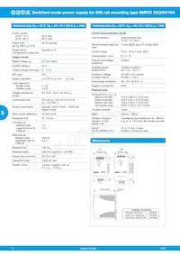 SMP21-S20-DC24V-10A Datasheet Pagina 2