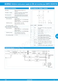 SMP21-S20-DC24V-10A Datasheet Pagina 3