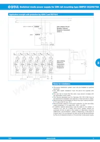 SMP21-S20-DC24V-10A Datasheet Pagina 5