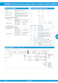 SMP21-S20-DC24V-20A 데이터 시트 페이지 3