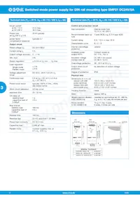 SMP21-S20-DC24V-5A數據表 頁面 2