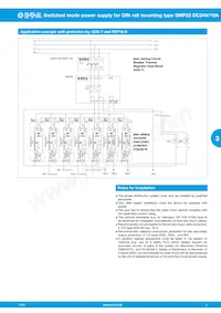 SMP23-L20-DC24V-10A Datasheet Pagina 5
