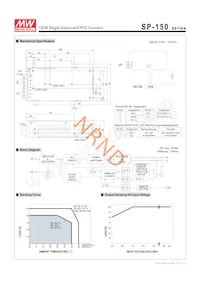 SP-150-7.5 Datasheet Page 2