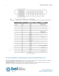 SPAFCBK-14G Datasheet Page 12