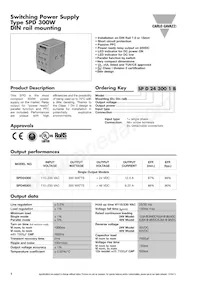 SPD243001 데이터 시트 표지