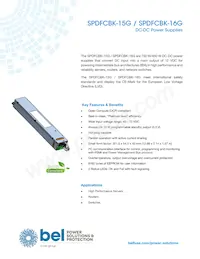 SPDFCBK-15G Datasheet Cover