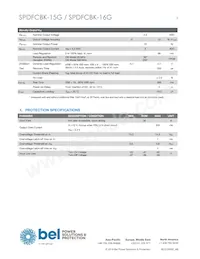 SPDFCBK-15G Datasheet Page 3