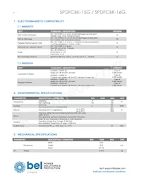 SPDFCBK-15G 데이터 시트 페이지 6