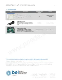 SPDFCBK-15G 데이터 시트 페이지 9