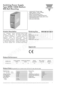 SPDM241201 Datasheet Cover