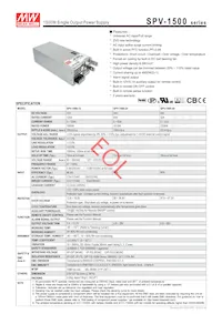SPV-1500-48 Datasheet Cover