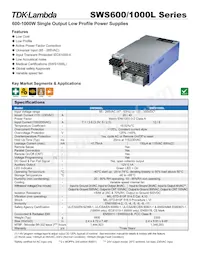 SWS600L-24/CO2數據表 封面