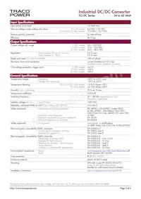 TCL 012-124 DC Datasheet Page 2