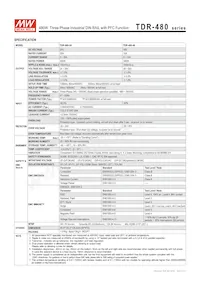 TDR-480-48 Datasheet Page 2