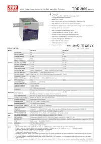 TDR-960-48 Datasheet Copertura