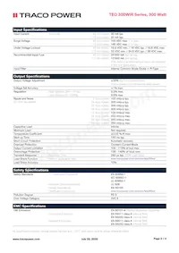 TEQ 300-7216WIR Datasheet Page 2