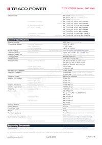 TEQ 300-7216WIR Datasheet Page 3