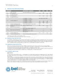 TET2000-12-086NA Datasheet Pagina 9