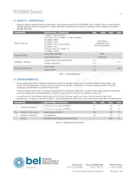 TET2000-12-086NA Datasheet Page 23