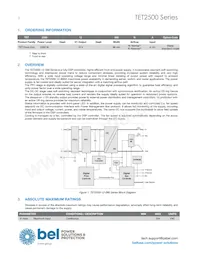 TET2500-12-086RA Datasheet Page 2