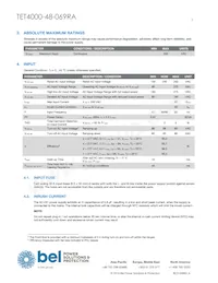 TET4000-48-069RA Datasheet Pagina 3