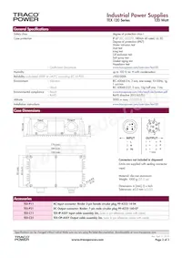 TEX 120-112 Datasheet Page 3