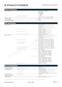 TIB 080-148 Datasheet Pagina 3