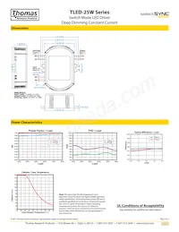 TLED25W-036-C0700-D數據表 頁面 2