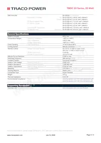 TMDC 20-4818 Datasheet Pagina 3