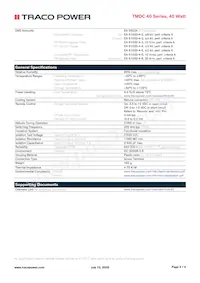 TMDC 40-4811 Datasheet Pagina 3