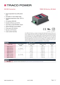 TMDC 60-4811 Datasheet Cover