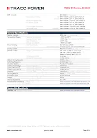 TMDC 60-4811 Datasheet Page 3