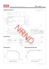 TP-100D Datasheet Pagina 2