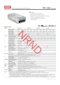 TP-150A Datasheet Cover