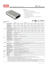 TP-75D Datasheet Copertura