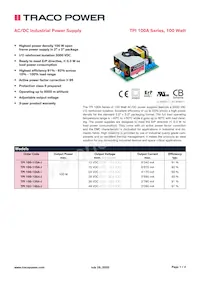 TPI 100-128A-J Datasheet Cover