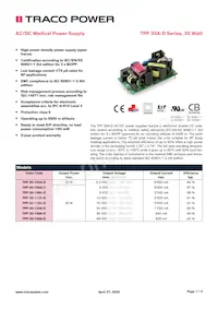 TPP 30-105A-D Datasheet Cover