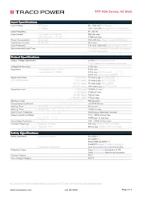 TPP 40-105A-J Datasheet Page 2