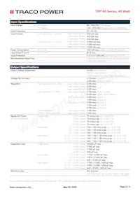TPP 40-331M3 Datasheet Page 2