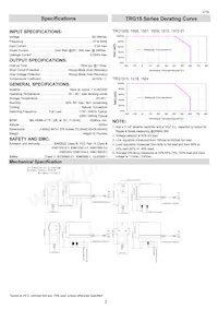 TRG1518-A-11E03 VI Datasheet Page 2