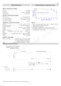 TRG36A48-11E03 VI Datasheet Page 2