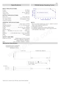 TRG36A48-11E03 VI Datasheet Pagina 2