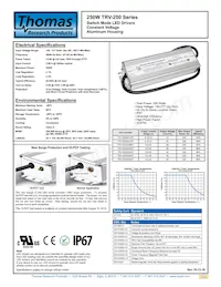 TRV-250S024ST Datasheet Cover