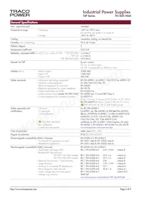 TSP 600-148 EX Datasheet Pagina 3