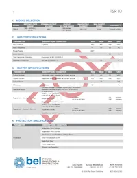 TSR10 Datasheet Pagina 2