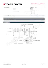 TXH 600-154 Datasheet Page 4
