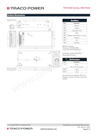 TXH 600-154 Datasheet Page 5