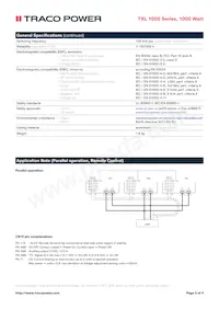 TXL 1000-48S數據表 頁面 3