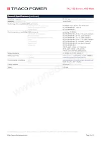 TXL 150-48S Datasheet Page 3